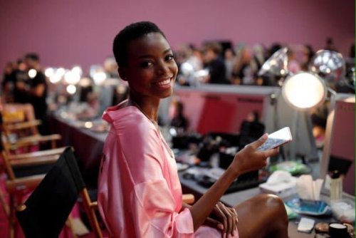 bellygangstaboo:  First Year Three Black Models Wore Their Natural Hair: Jourdana Phillips, Maria Borges, Herieth Paul. #VSFashionShow  