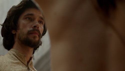 my-pounding-heart: ex-libris-blog: Ben Whishaw as Richard II, The Hollow Crown Did you ever notice t