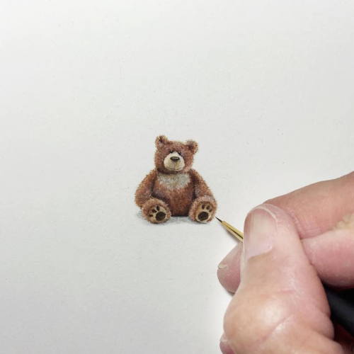 mymodernmet:Artist Karen Libecap Condenses Big Ideas into Intricate Mini Paintings