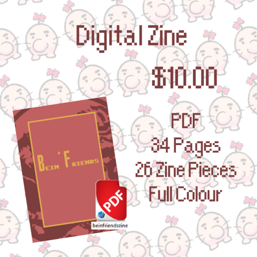 beinfriendszine:>>>Preorder Now!<<<It’s the day everyone’s been waiting for, preor