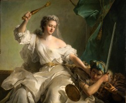 classic-art:  An Allegory of Justice Combatting Injustice Jean Marc Nattier, c. 1737 
