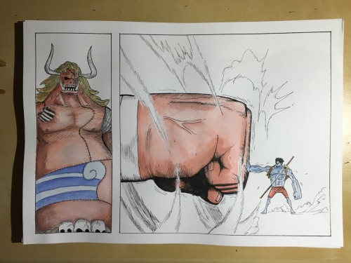 monkiiart:I want to share some of my One Piece drawings that I made these days. Really liked all t