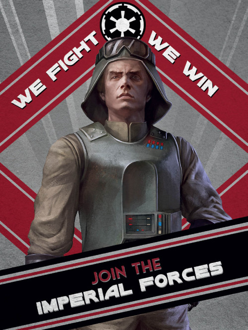 darthluminescent:Star Wars Propaganda - Galactic Empire