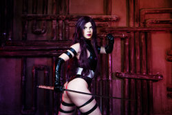 Superheropinups:  Quality Cosplay Thursday Psylocke - Anastasya Zelenova   Psylocke