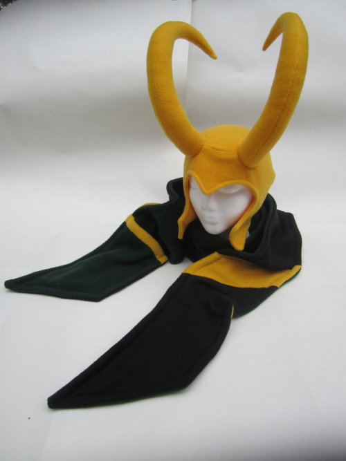 herochan:  Asgardian Brothers Hats and Scarves Created by Ghost-Apple