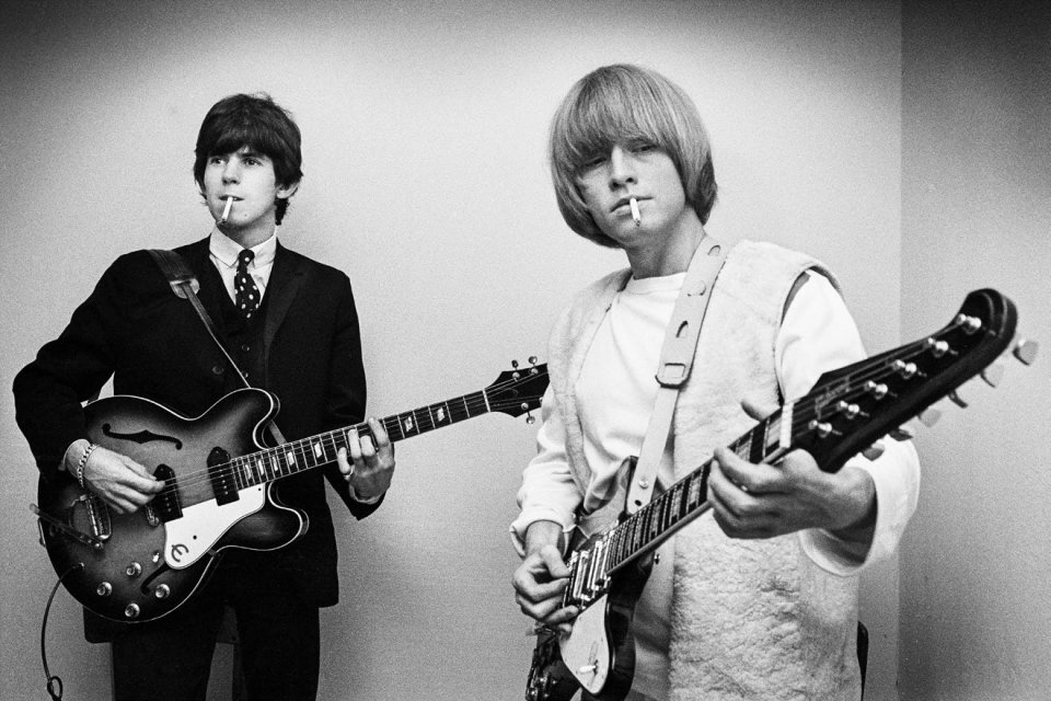 Bent Rej, Keith & Brian Backstage, Germany, 1965