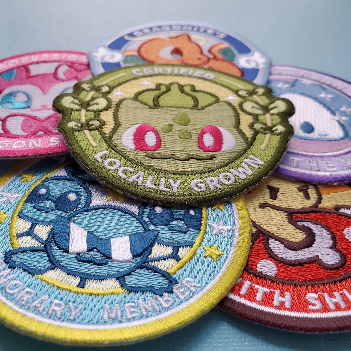 friendly flying hippo, retrogamingblog2: Pokemon Patches made by