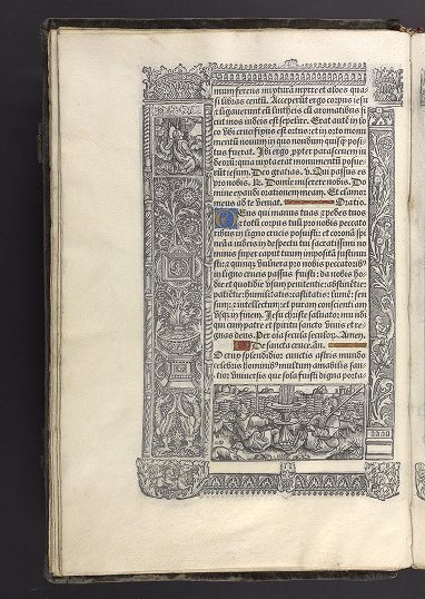 You may be thinking, “wait this isn’t a manuscript!”, but often in the early days of the printed boo