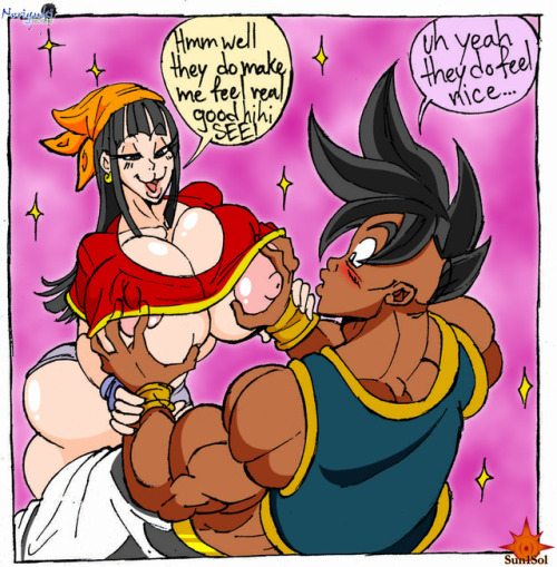 sun1sol:  Majuub’s Wish!   A small comic I made about my favorite dbz characters that I wish had more content of and just trying to fill that hentai pile lol, this is just another funny dragon ball wish idea that I thought could happen with magic orbs