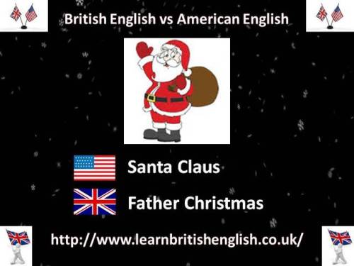 He’s coming&hellip;Merry Christmas!From Chris at www.learnbritishenglish.co.uk