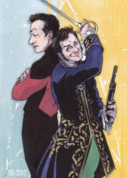 Star Trek: The Next Generation ATC cards2012