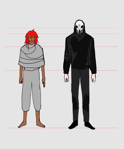 character models for my animatic!
