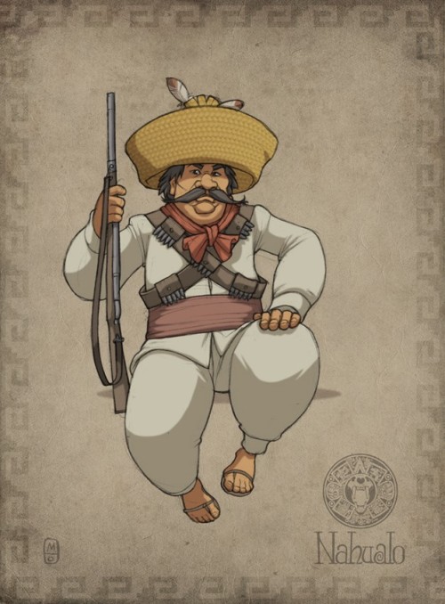 Jacinto Trejo.(1870-?)Jacinto was a nahual who protect the people of Jojutla, Morelos, in charge of 