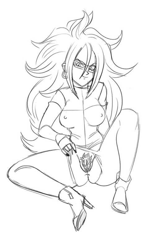 funsexydragonball:Android Waifu. ;9