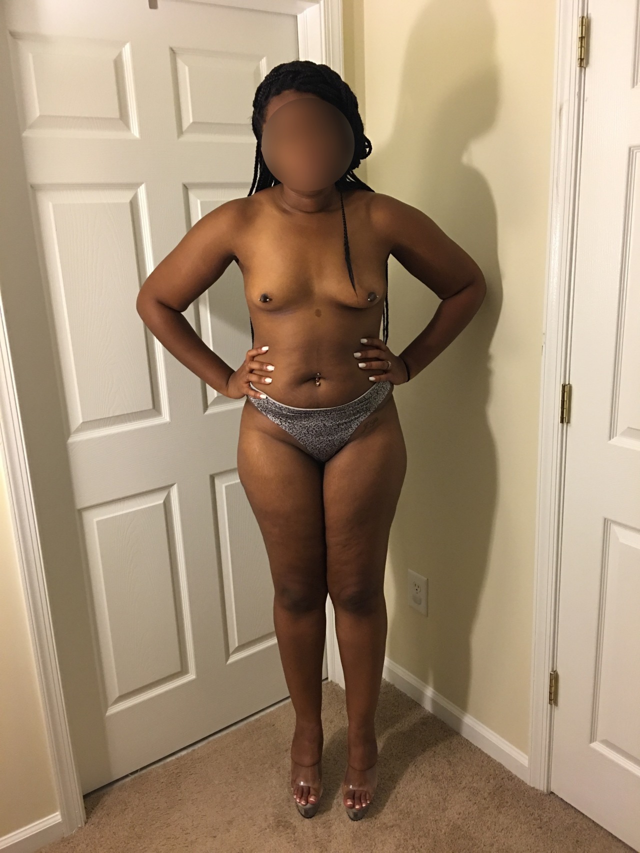 ablackthot:Panties &amp; Heels