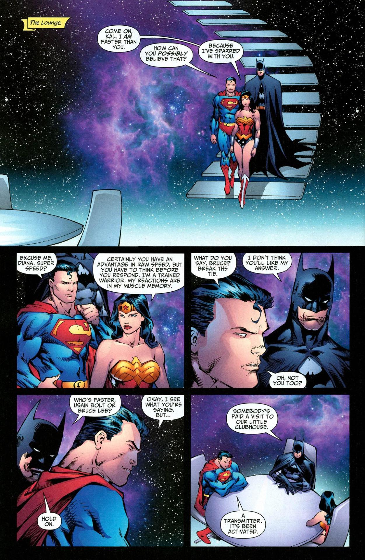 Hell Yeah Superman-n-Wonder Woman — Superman is Usain Bolt Wonder Woman is Bruce  Lee ...