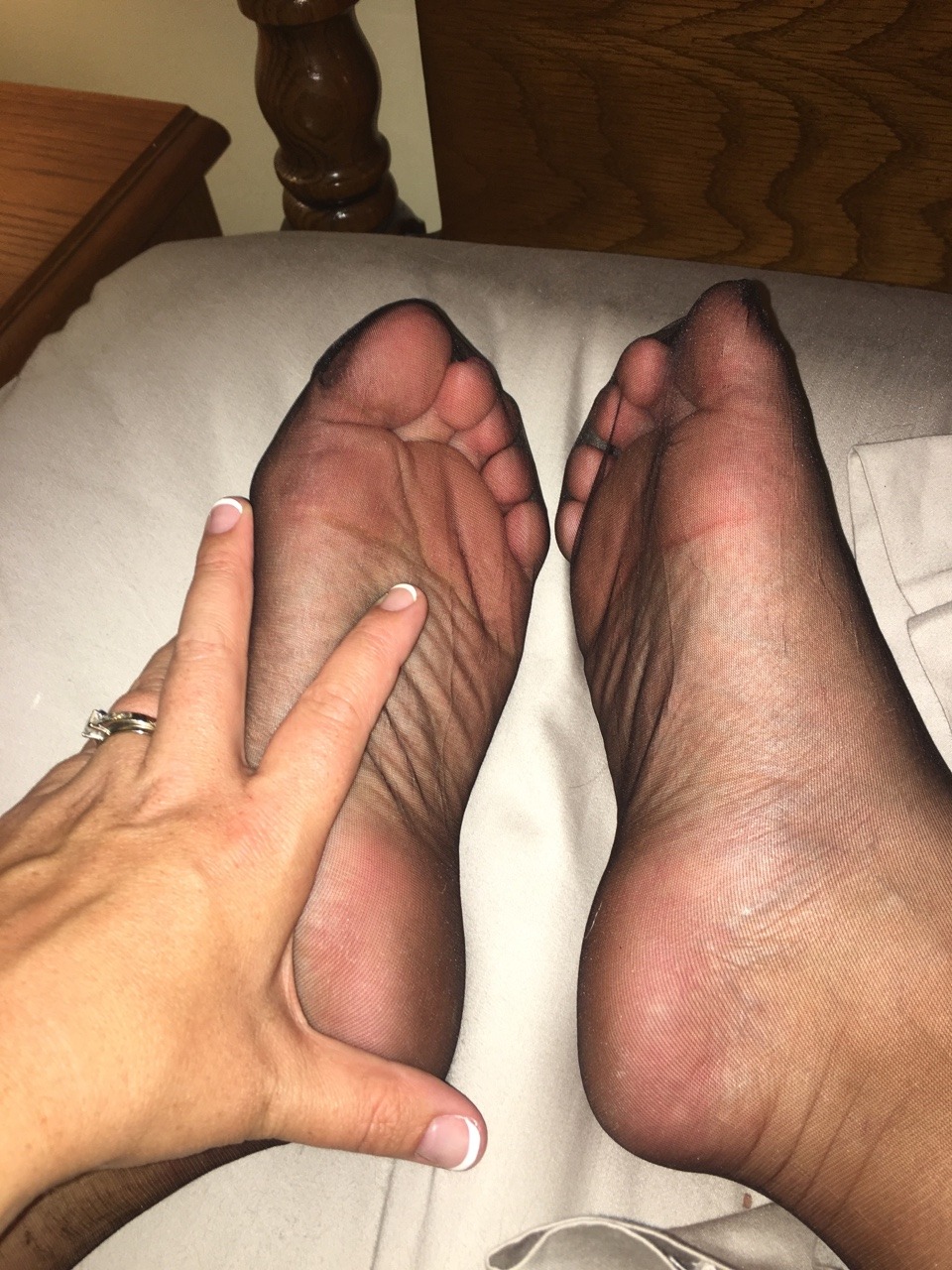 footcouple:  Stockings