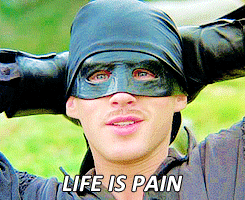“Life is Pain”