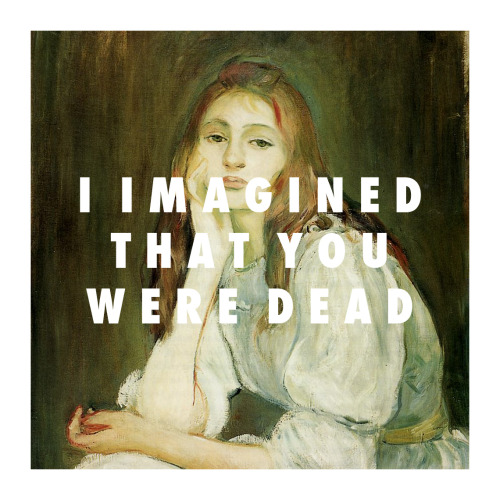 modern-vampires-of-art-history: Berthe Morisot, Julie Daydreaming (1894) / Vampire Weekend, Lad