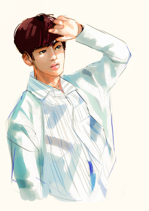 a minhyuk that was supposed to be just a warm up but i got distracted