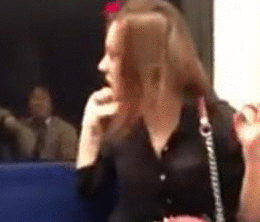 sixpenceee:  Look at what I found, this is ridiculously insane. She attacked him out of nowhere but her facial expressions and unnatural motions beforehand though.  Watch the video. It’s even freakier.  “The video shows a young woman digging