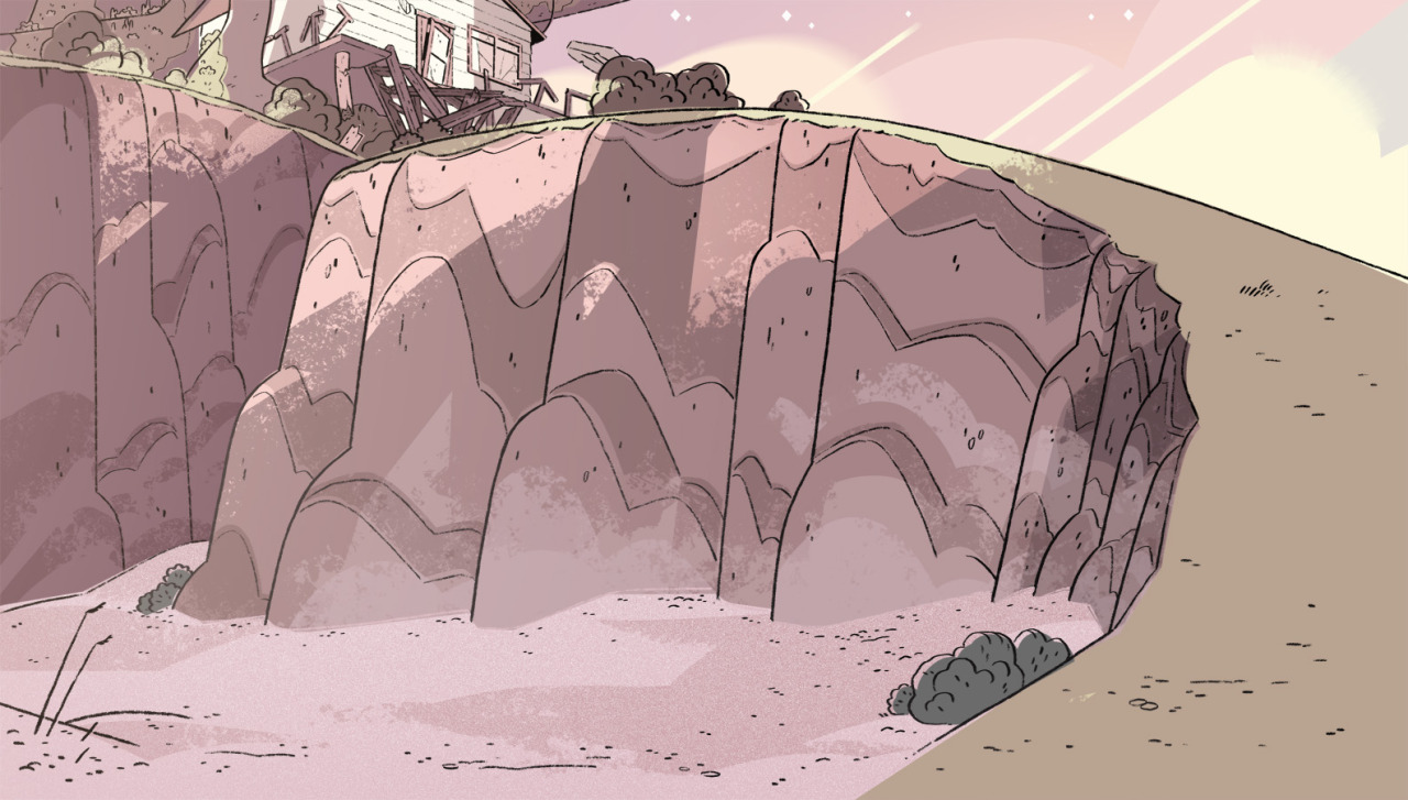 A selection of Backgrounds from the Steven Universe episode: Coach Steven. Art Direction: Elle