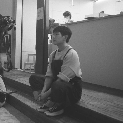 romanceboys:(210629) dlstmxkakwldrltranslation: black and white film shot taken by jongshik hyung! a