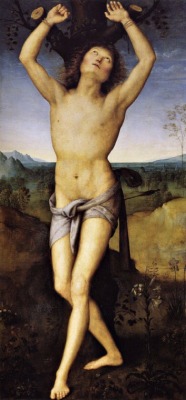 21primitive:  Perugino: “Saint Sebastian”