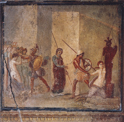 oinopa-ponton:  Menelaus and Helen, Ajax