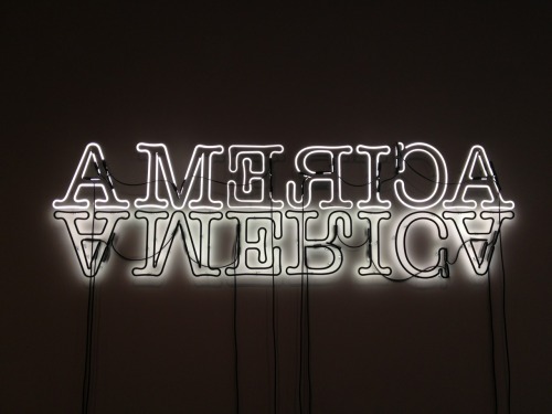 Porn Glenn Ligon, “Double America", 2012, photos