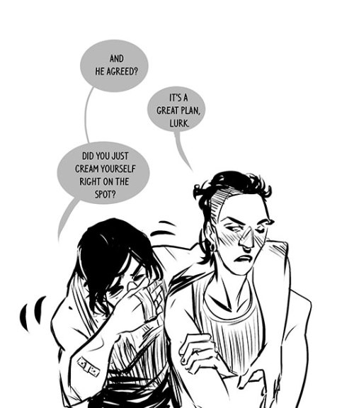 whales-and-witchcraft: more modern AU stuff. Daud’s the local mafia don, Billie’s his un