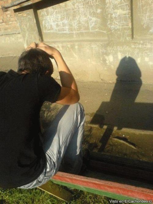 best-of-funny:  zombiesandporn:  when will my reflection show who I am inside?  X 