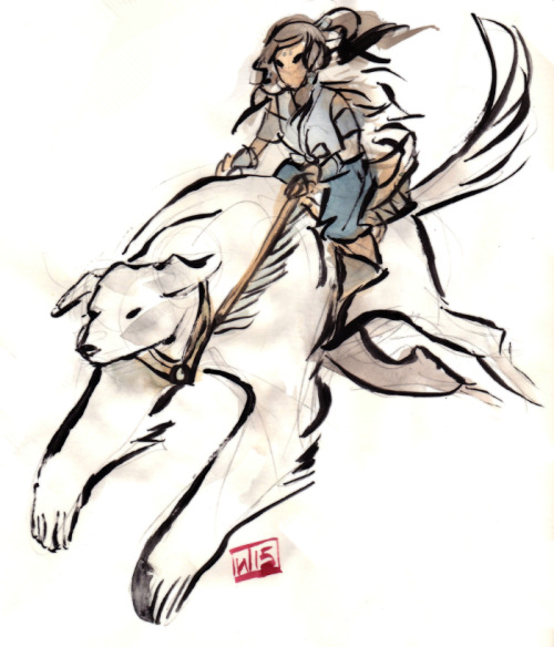 justteamavatar:salt4salt:O-korra-miSeeing the Okami art style combined with Korra is the most perfec