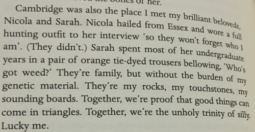 fanchonmoreau:Sue Perkins from her book ‘Spectacles’. Nicola is Nicola Walker