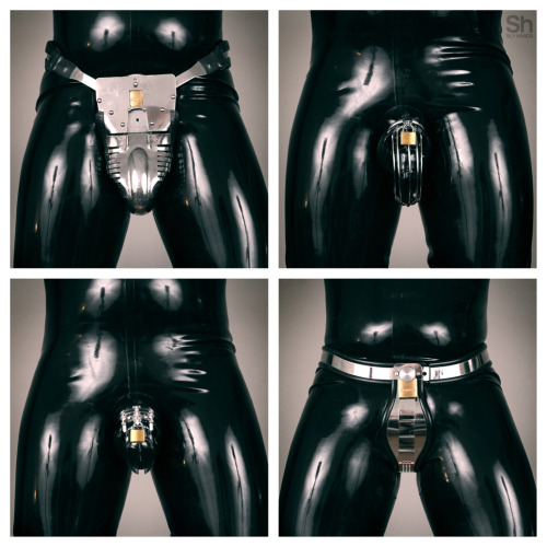 slyhands:What’s your kind of chastity? NeoSteel on the bottom right is my favourite!Shot by Sl