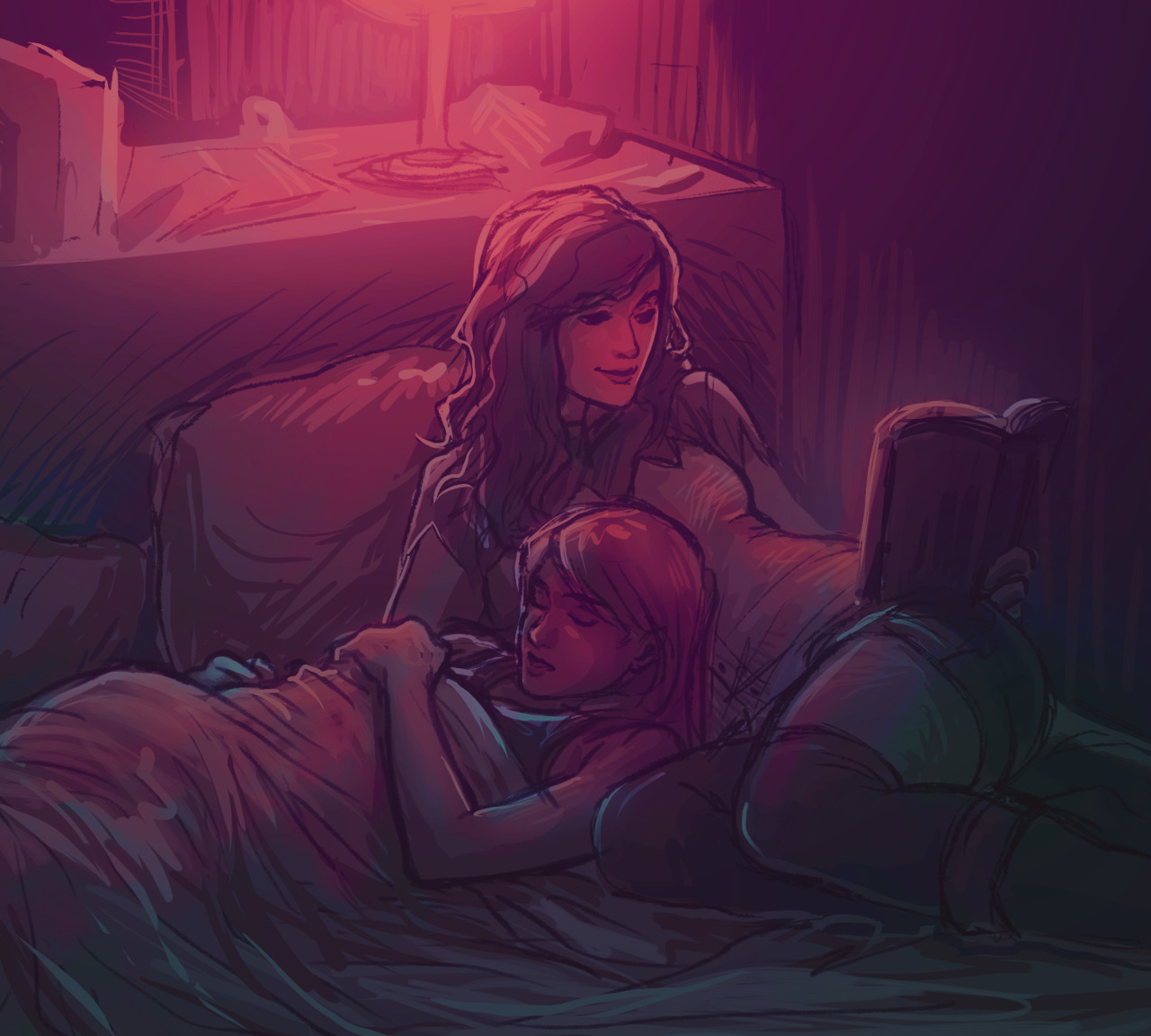 aei-sb:  Laura &amp; Carmilla.