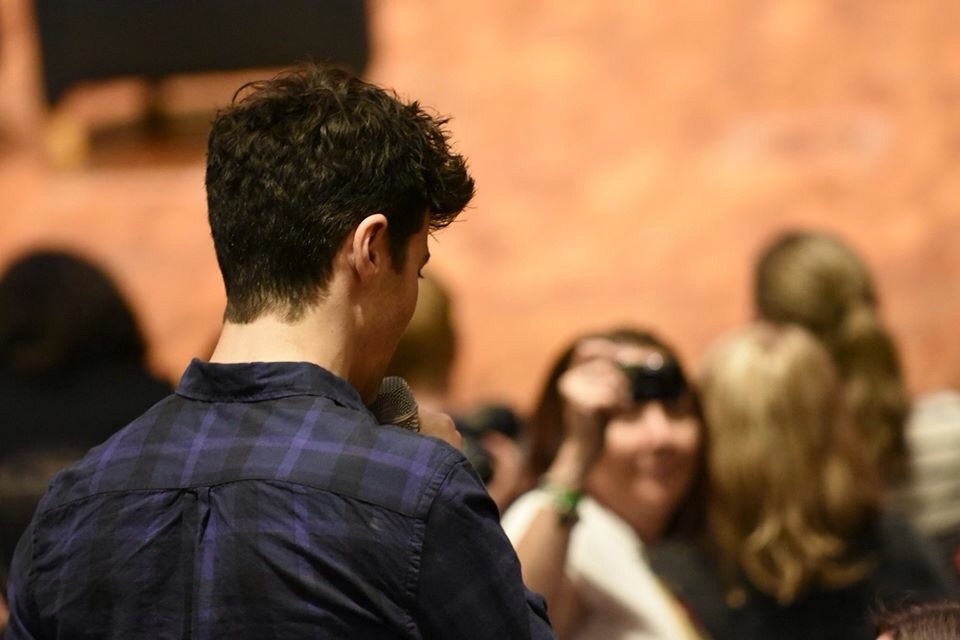 huntingsammy:  MATT PANEL STORY WITH PICTURES OF ME WHILE I WAS ASKING HIM THE QUESTION