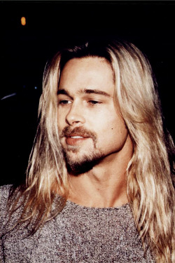 dcximagery:  bellecs: Brad Pitt, 1994.  listen…