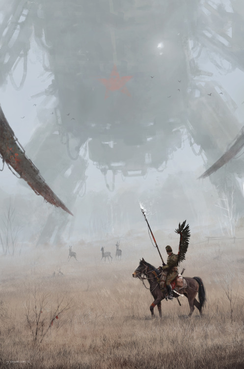 jakubsan:‘Hussar’ - new painting from my 1920+ series, hope you like it, cheers!