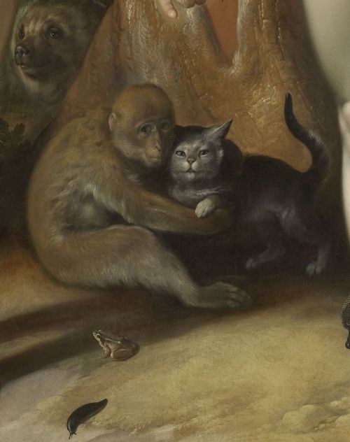 Detail from “Adam and Eve&quot;byCornelis van Haarlem, 1592