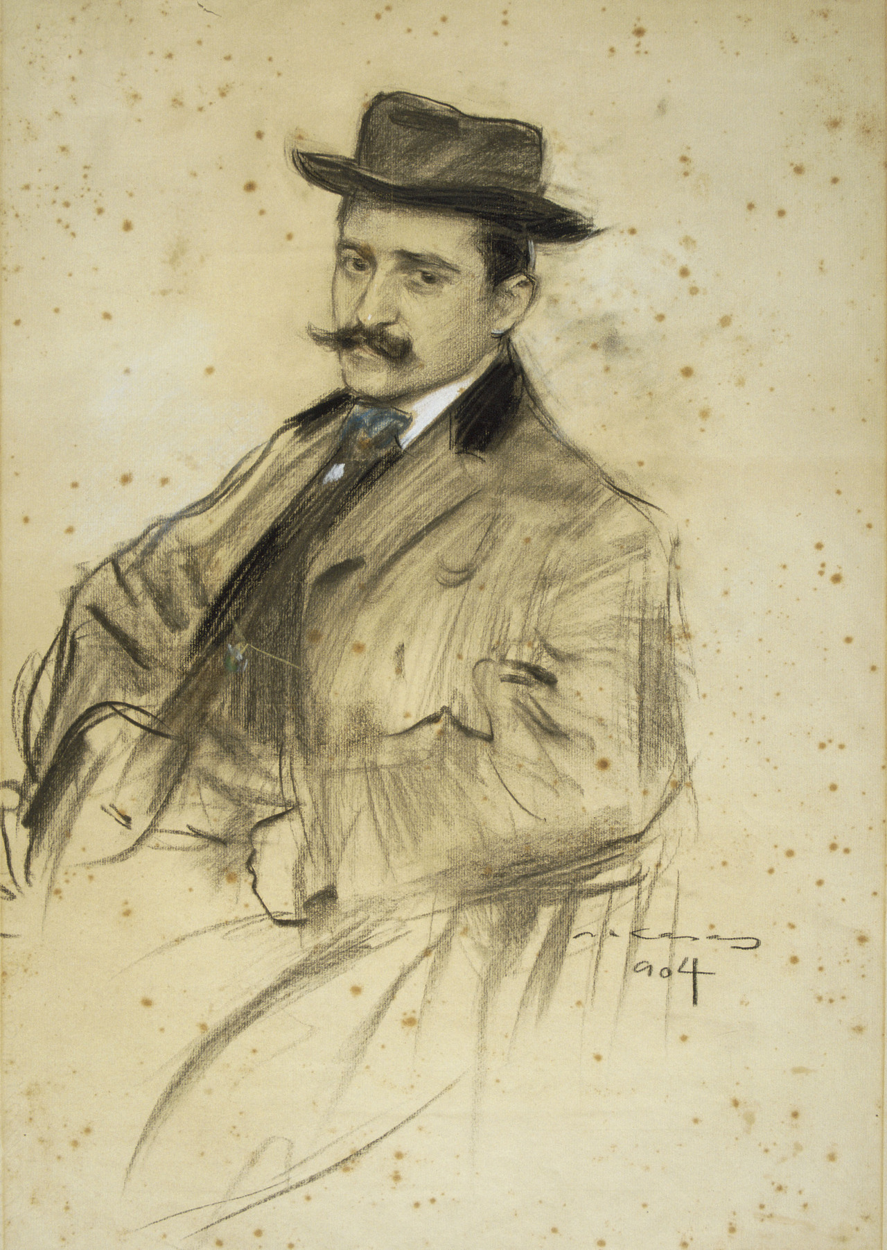  Portraits by Ramon Casas i Carbó (1866-1932) 