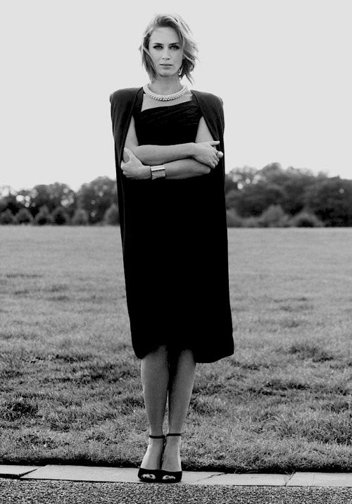 edwardslovelyelizabeth:Emily Blunt photographed by Simon Emmett for C magazine (2012)