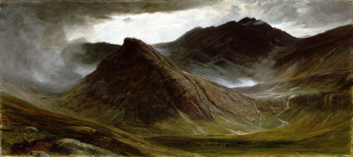 The Valley of Slaughter, Skye John MacWhirter (Scottish; 1839–1911)1876Oil on canvasMontreal Museum 