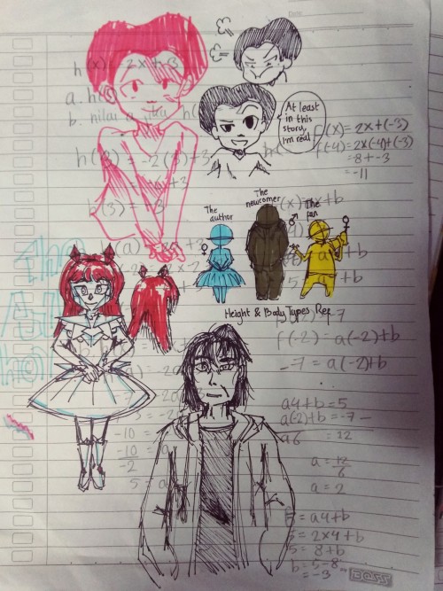 Some Doodles I Made In Class, Some Referencing Other Medias/fandoms You Might Know