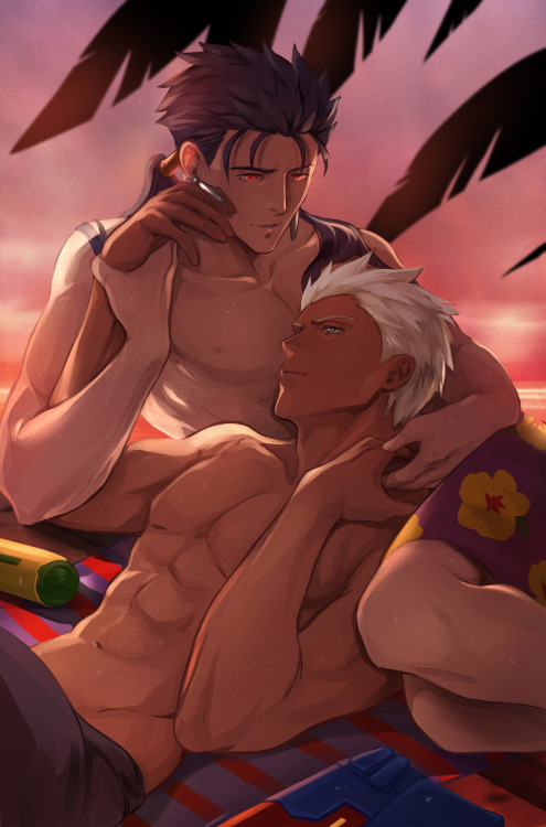 Although it’s only like 5 degrees celsius outside I can dream of summer. At least Lancer and Archer 