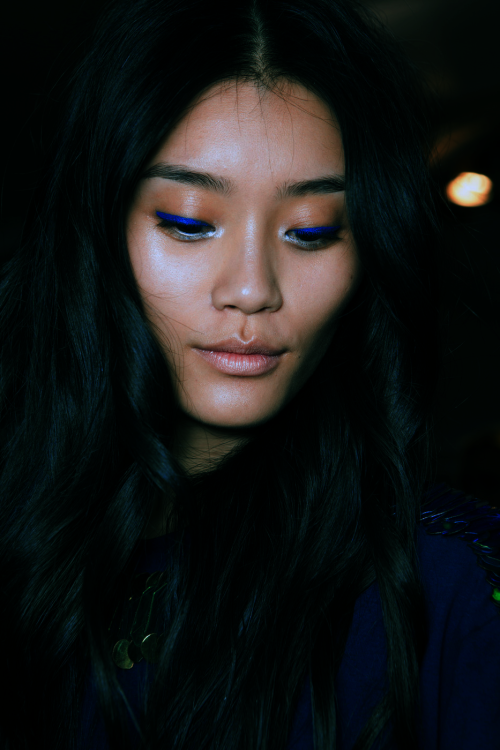 versacegods:Ming Xi @ Just Cavalli Spring 2013