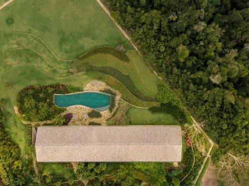 Casa Vista, Rancoso, Province of Bahia, Brazil,Designed by Marcio Kogan and his colleagues