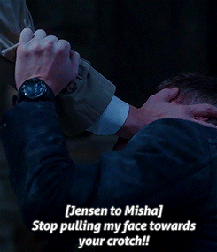suckmywinchester:  “You’re my baby daddy.” “Yeah, I know” 