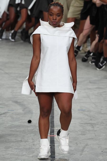 wetheurban:  PFW: Rick Owens Spring/Summer 2014 Rick Owens you fucking genius, you! Black women literally [stepped] out on the runway in Paris for Rick Owens’ Spring 2014 RTW show, in what is perhaps the biggest celebration of racial and body diversity