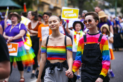 Took a few photos at Brisbane pride parade